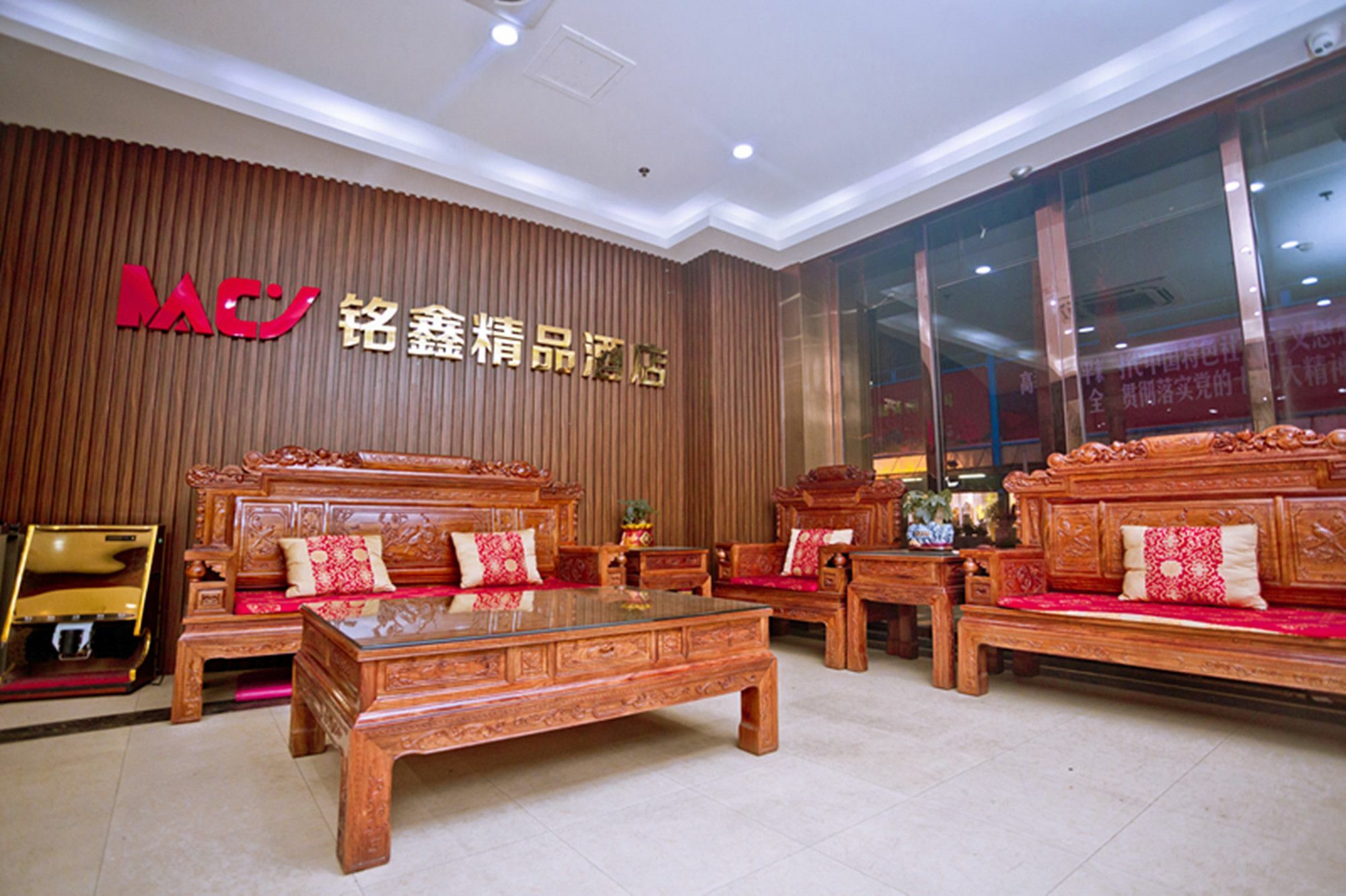 Guangzhou Ming Xin Hotel Exteriör bild